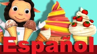 La canción de los helados  Canciones infantiles  LittleBabyBum [upl. by Adaminah631]