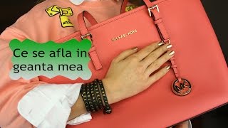 Ce se afla in geanta mea Whats in my bag [upl. by Ulita]