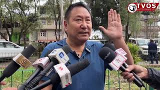 Gnathang Machong SDF Candidate Tshering Wangdi Lepcha Interacts With Media [upl. by Madelin]