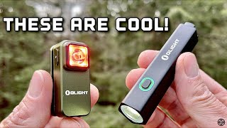 Two of the coolest flashlights I have seen this year The Diffuse and Oclip by Olight [upl. by Doniv]