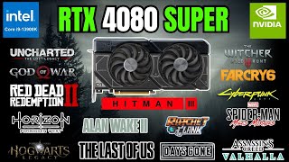 RTX 4080 super test in 25 Games 1440p [upl. by Ahsinnek]