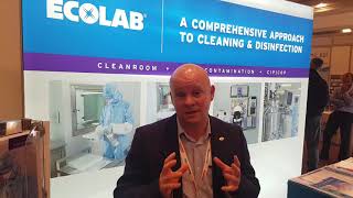 LiveWithChaudhrey with David Keen EcoLab at the Cleanroom Technology Conference Day 1 Sept 14th [upl. by Elka]