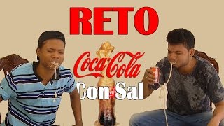 Los hermanos HD RETO Coca Cola Con Sal Extremo Vomito Y Mas YouTube [upl. by Ahsienod]