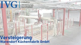 Versteigerung Warendorf Küchenfabrik GmbH I IVG [upl. by Neural]