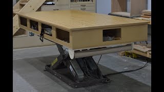 A Modern Cabinet Makers Bench For Woodworking amp Carpentry [upl. by Onitnas118]