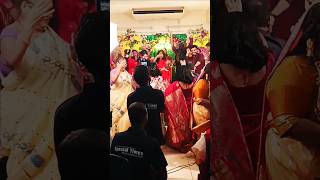 Wedding ceremony bride bridegroom wedding viralvideo naturearounduss [upl. by Zirtaeb]