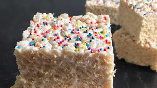 Vegan Rice Crispy Treats [upl. by Bigner848]