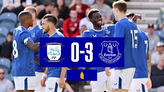 PRESTON 03 EVERTON  Preseason highlights [upl. by Eiramrefinnej]