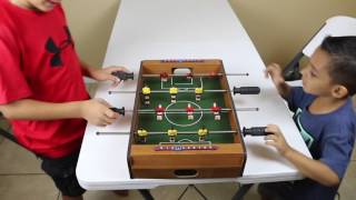 TABLETOP FOOSBALL GOOOOOOOOOOOLLLLLLLLL [upl. by Holsworth]