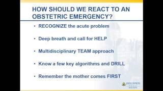 Obstetric Emergencies [upl. by Oirotciv]