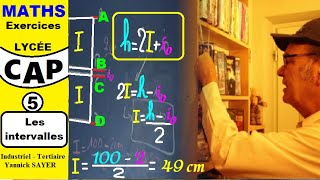 Les intervalles formule et calcul numérique  Maths CAP seconde  5 [upl. by Avevoneg]