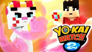 Minecraft YoKai Watch 2 ► KOMASHURA FIGHT 3 Minecraft Yokai Watch Roleplay [upl. by Dnartreb]