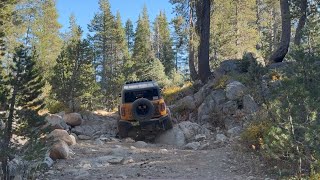 Goofing around in my bronco raptor on the Pacific Valley OHV Trail September 8 2024 [upl. by Hoeg]