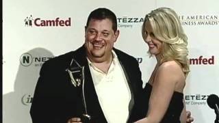 Jason Provenzano of Nutricap Labs wins a 2011 Stevie Award [upl. by Melas]