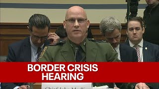 Agents testify at border crisis hearing as House GOP seeks to impeach Mayorkas [upl. by Reeba383]