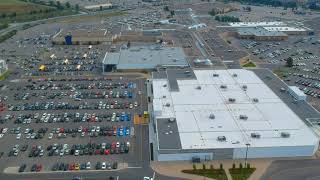 New department store in a mall  Carrefour Angrignon  drone video [upl. by Daveen442]