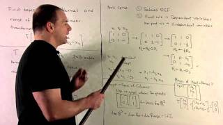 Example of Kernel and Range of Linear Transformation [upl. by Onateag]