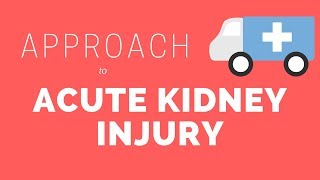 Approach To Acute Kidney Injury Causes  for Medical and Nursing Students [upl. by Massimo]