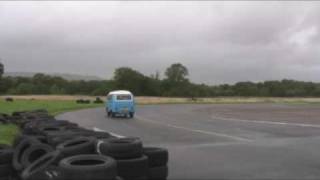 Top Gear Lap in the 68 VW Camper [upl. by Shriner]