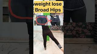 Get wider hips Hip broadening exercise Broad Hip workout weightloss hips viral [upl. by Orella68]