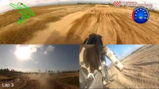 CIRRAS piste Sardegna motocross [upl. by Ahsienak]