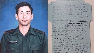 LoC se Last Letters  Captain Manoj Kumar Pandey [upl. by Dnanidref]