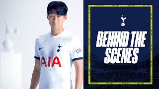 Behind the scenes of Tottenham Hotspurs Nike home kit shoot [upl. by Nalod]