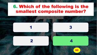 Level 5 Number system  prime amp composite numbers  quiz by SSK test your IQ level [upl. by Ofori]