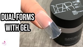 How to Dual Form Extensions With Builder Gel [upl. by Randa865]