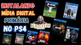 2024 INSTALANDO SUA MÍDIA DIGITAL NO PS4  MÍDIAS DIGITAIS KRATOS STORE [upl. by Allebasi]