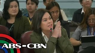 VP Sara Duterte attends House deliberation on the OVP budget utilization  ABSCBN News [upl. by Yrmac]