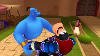 PCSX2 720p  Kingdom Hearts 2 Widescreen Patch Gameplay [upl. by Luann]