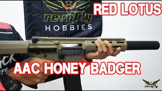 Red Lotus AAC Honey Badger Unboxing Gel Blaster [upl. by Flavian352]