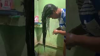 washing shampoing satisfying amazing asmr [upl. by Bysshe]