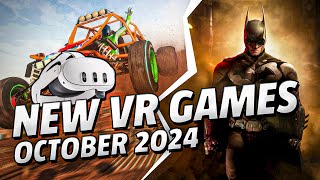 New VR Games for Meta Quest 3 Coming in October 2024 [upl. by Eenyaj]