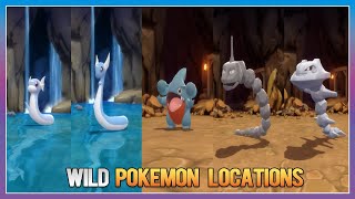 Pokémon BDSP  DratiniDragonairGibleOnix amp Steelix Locations [upl. by Geilich]