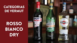 Categorías de Vermut  Rosso Bianco y Dry [upl. by Asilegna]