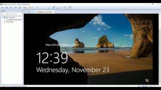 How to Install Windows Server 2016 on Vmware Workstation [upl. by Idnak]