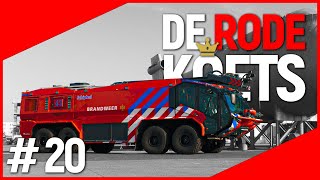 De Rode Koets 20  Schiphol Crashtender  Brandweervloggers Rick amp Richard [upl. by Liryc]