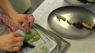 Peter Goossens and Maarten Bouckaert prepare a main course with hare [upl. by Mellisa147]