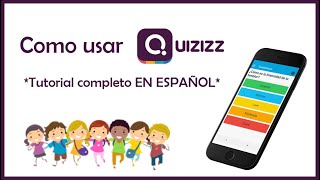 QUIZIZZ TUTORIAL en ESPAÑOL 📚 Como USAR QUIZIZZ PARA PROFESORES 2024 [upl. by Aibos]