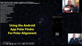 Using Polar Finder Android App For Polar Alignment [upl. by Blackmore]