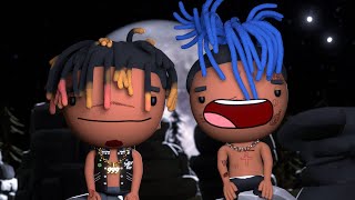 JUICEWRLD XXXTENTACION  Moonlight  Run Animated Music Video Prod by Jadens Mind [upl. by Norag355]