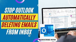 How to Stop Outlook Automatically Deleting Emails From Inbox [upl. by Cynthie]