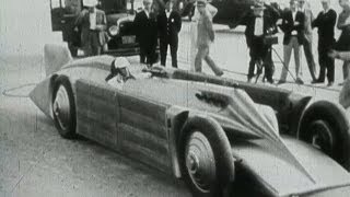 Incredible 1929 Land Speed Record The Golden Arrow [upl. by Spencer738]