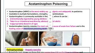 Acetaminophen poisoning  التسمم بالباراسيتامول [upl. by Ainimre619]