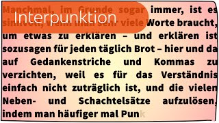 Interpunktion in 2 Minuten erklärt [upl. by Raual]