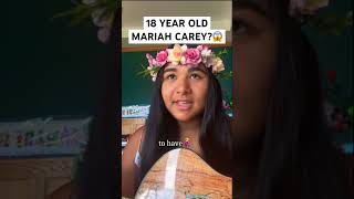 18 Year Old MARIAH CAREY😱 My All  Mariah Carey Cover singing shorts mariahcarey [upl. by Laoj622]