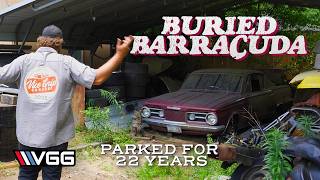 BURIED Plymouth Barracuda Parked for 22 YEARS Will it RUN AND DRIVE 400 Miles Home [upl. by Macguiness]