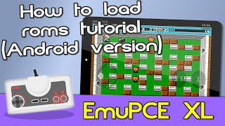 How to load roms in EmuPCE XL Android android emulator pcengine [upl. by Greyson]